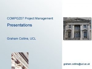 Project management ucl