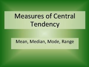 Hey diddle diddle the median is in the middle