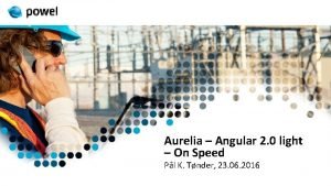 Aurelia vs angular 2