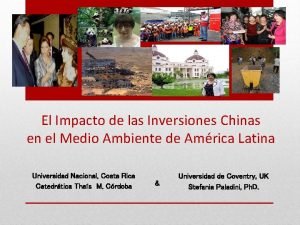 El Impacto de las Inversiones Chinas en el