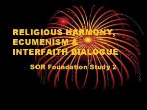 Ecumenism def