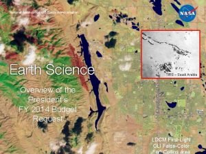 NASA TIRS Saudi Arabia Overview of the Presidents