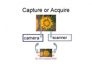 Capture or Acquire camera scanner Capture Sunlight reflecting