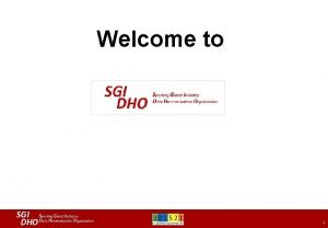 Welcome to SGI Sporting Goods Industry DHO Data