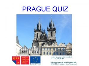 Prague quiz