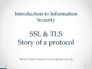 Ssl information security