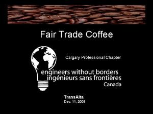 Fair trade calgary