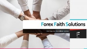 Forex Faith Solutions Five Years to Five Million