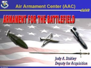 Air Armament Center AAC 1 DAU Luncheon05 01