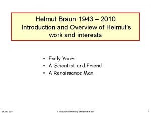 Helmut braun