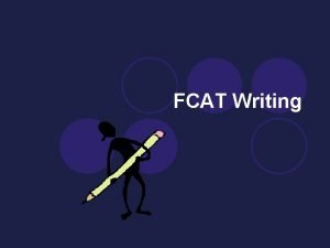 Fcat writing