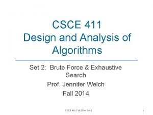 Csce 411