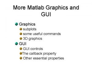 Gui graphics