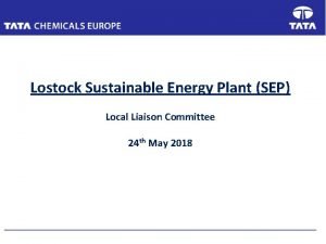 Lostock sustainable energy plant