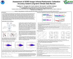 Assessment of GOES Imager Infrared Radiometric Calibration Accuracy