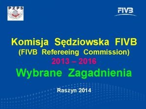Fivb referee database