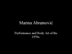 Marina abramovic rhythm 2