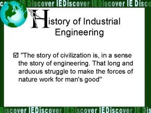 Industrial engineering psu
