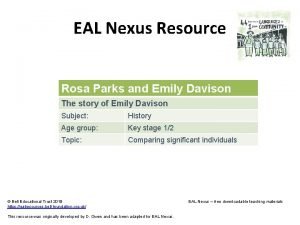 Eal nexus Eal nexus