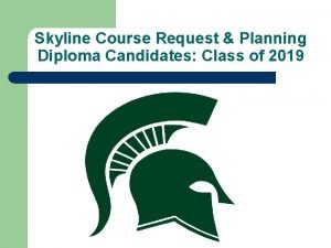 Skyline high school course guide