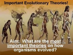 Lamarck's theory