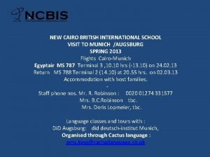 New cairo british international school