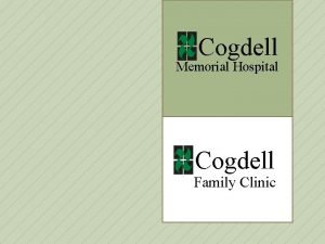 Cogdell family clinic