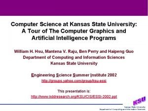 K-state computer science K-state computer science