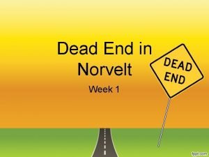 Dead End in Norvelt Week 1 Chapter 1