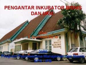 Definisi inkubator