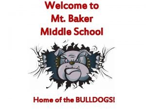 Mt baker middle school calendar