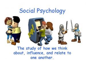 Social psychology examples