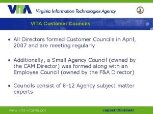 Customer councils