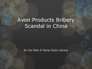 Avon scandal