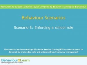 School systems Resources to support Charlie Taylors Improving