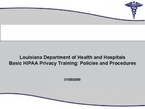 Louisiana hipaa laws