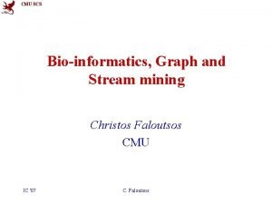 Cmu bioinformatics Cmu bioinformatics