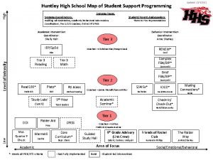 Huntley high school building map