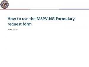 Mspv-ng