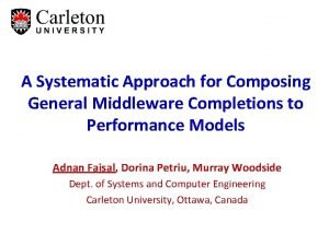 A Systematic Approach for Composing General Middleware Completions