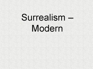 The scream surrealism