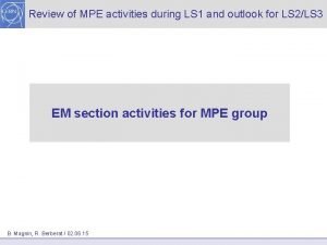 Mpe cre review
