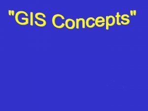 Component of gis