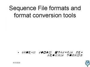 Sequence conversion tool