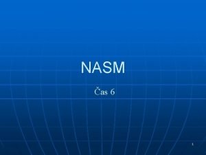 NASM as 6 1 16 bitni registri opte