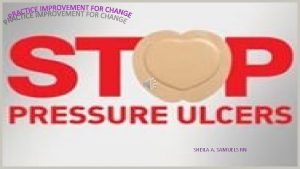 Pressure ulcer pico question
