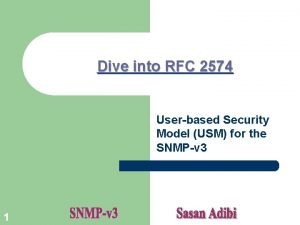 Rfc 2574 Rfc 2574
