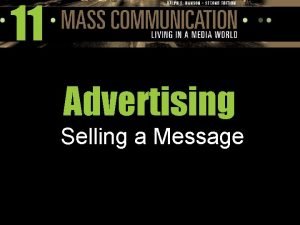 Advocacy advertising