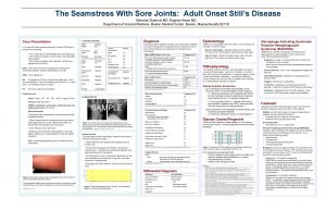 The Seamstress With Sore Joints Adult Onset Stills