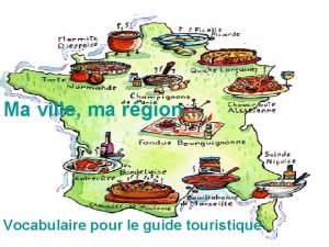 Ma ville vocabulaire Ma ville vocabulaire